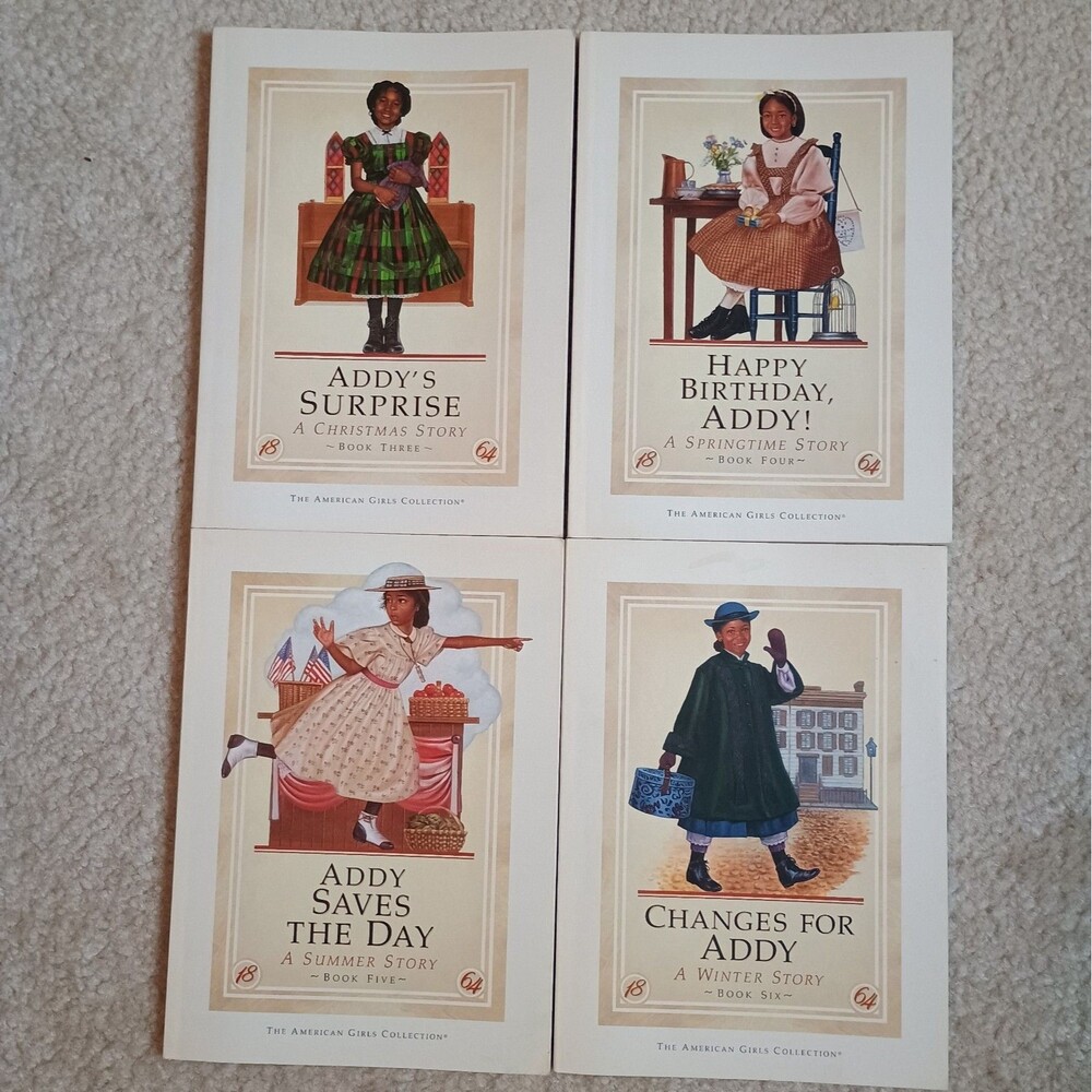 Addy An American Girl PB Book lot 3-6 Scholastic Pleasant Co Lot Historical